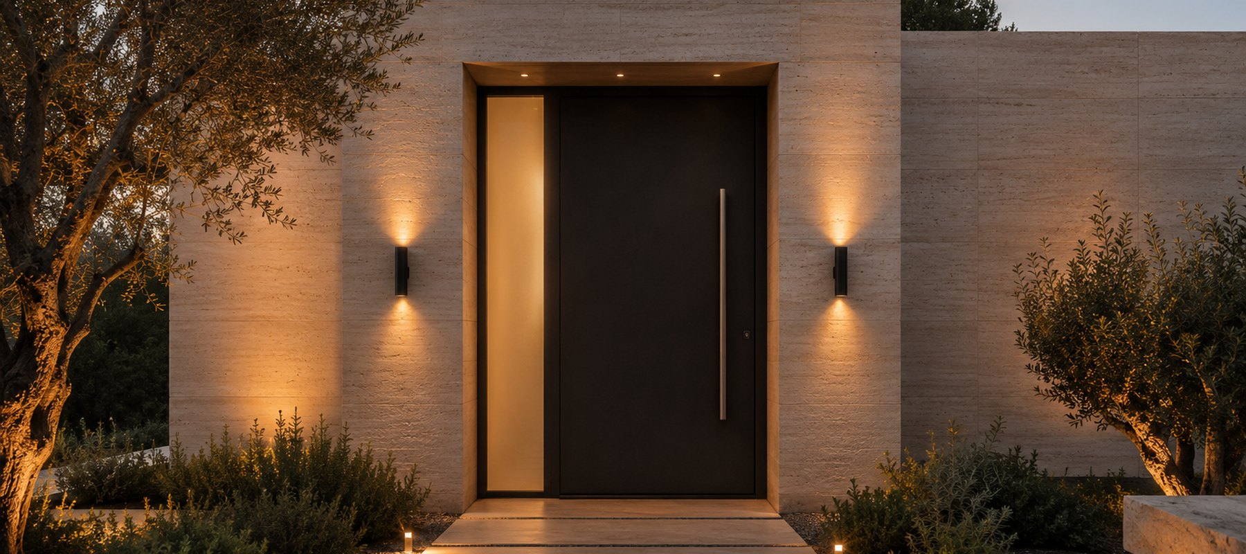 Main entrance doors example
