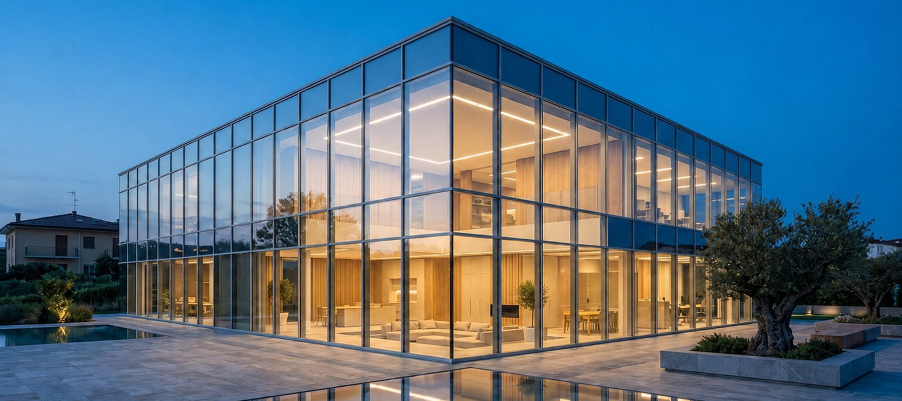 Curtain wall systems example