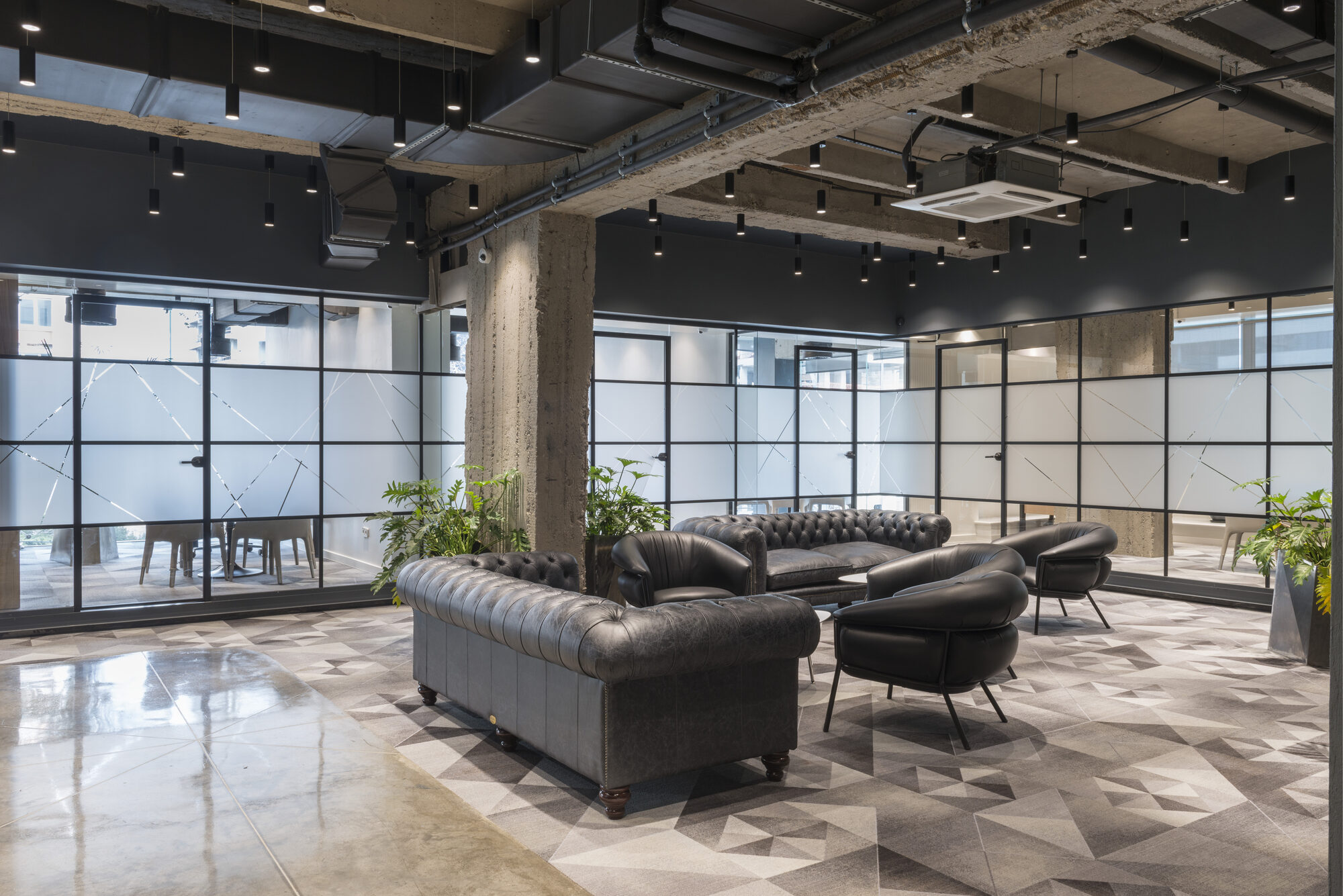 Liberty Bank office interior